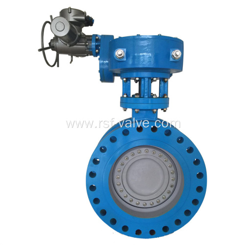 Flange Ends Triple Offset Butterfly Valve